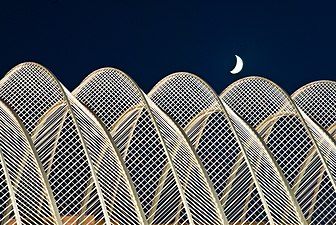 Walkway canopy of L'Umbracle