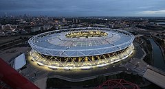 Das Olympiastadion im Juli 2015