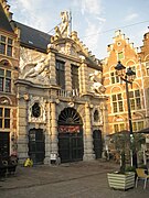 Entrance gate of Oude Vismijn ("Old Fish Market")