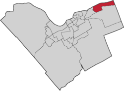 Location within Ottawa