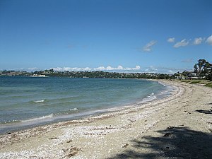 Snells Beach from northern end