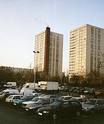 Grand ensemble à Aubervilliers.