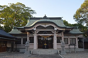 尾陽神社拝殿