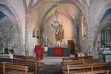 Intérieur de l'église.