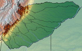 Voir sur la carte topographique du Casanare (administrative)