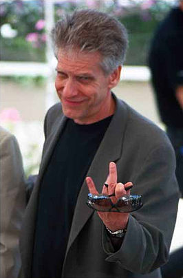 David Cronenberg op het Filmfestival van Cannes (2002)