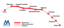 Dnipro Metro map.svg