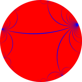 Infinite-order apeirogonal tiling