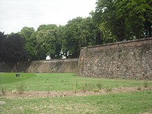 Photographie des remparts.