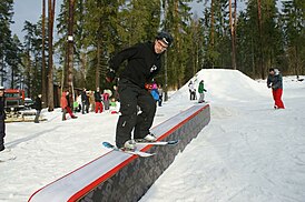 Скибордер на слайдбоксе