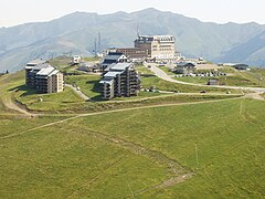 La station de ski de Luchon-Superbagnères en 2008