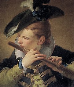 Giandomenico Tiepolo : Il Pifferaio, 1770