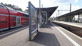 Überblick über die Bahnsteige