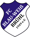 Wappen des ehemaligen deutschen Fußballvereins „FC Blau-Weiß Brühl”