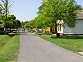 Dorfstraße im Freilichtmuseum von Ópusztaszer.