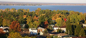 Efterårsbillede ved Ottawa River