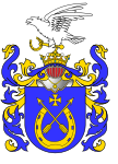 Coat of arms of Szaszewicz (Sasiewicz) family from Troki Voivodship