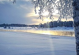 Älven vid Arjeplog.