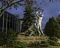 Image 14Touchdown monument outside the Canadian Football Hall of Fame in Hamilton, Ontario (from Canadian football)