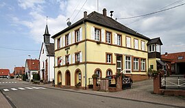 Protestant church and town hall