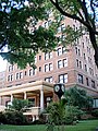 William Pitt Union, the student building of the University of Pittsburgh, built in 1898, as viewed from Forbes Avenue.