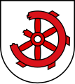 Wappen von Stuttgart-Vaihingen mit dem Katharina-Rad