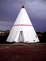 Wigwam Motel à Holbrook dans l'Arizona, construit en 1950