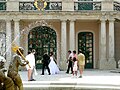 The fountain with a wedding in 2008