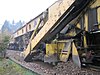 A ballast cleaning train at work in Germany in 2005