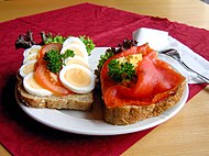 Norwegian smørbrød