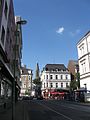 Blick über den Grendplatz zur Laurentiuskirche