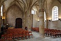 Vue intérieure de l'ancienne église Saint-Laurent