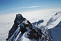 La pointe Dufour, plus haut sommet de Suisse.