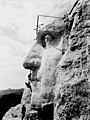 Construction at Mount Rushmore