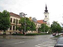 Újgradiska központja