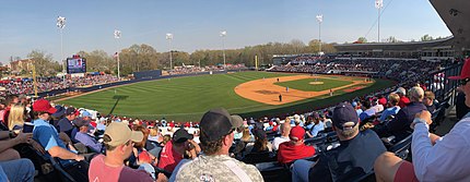 Ole Miss Baseball vs. Arkansas on March 31, 2018.