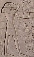 Thoth met ibiskop (Ramesseum)