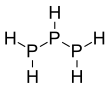 Structural formula of triphosphane