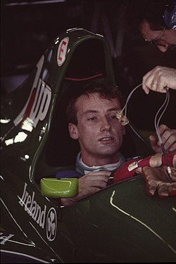 Bertrand Gachot Yhdysvaltain GP:ssä 1991.