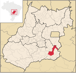 Location in Goiás state