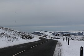 View of pass and the Ponderosa Cafe