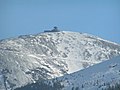 Śnieżka (1602 m) – najvišji vrh poleg staze