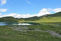 Vue du lac d'Anterne.