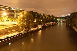 Levallois vue du Pont de Levallois.