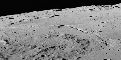 Oblique view from Apollo 17