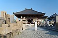 寺院の百度石（四天王寺元三大師堂・大阪市天王寺区）