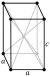 Struktur kristal Body-centered-tetragonal untuk indium