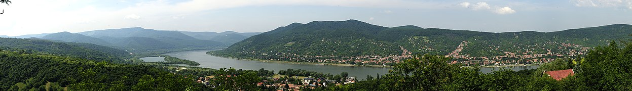 The Danube Bend is a curve of the Danube near Visegrád.