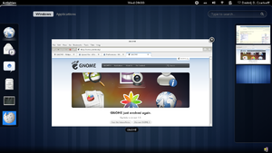 GNOME 3.2 na Arch Linux distribuciji