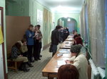 Stembureau in Dnipropetrovs'ka oblast', 26 dec.2004